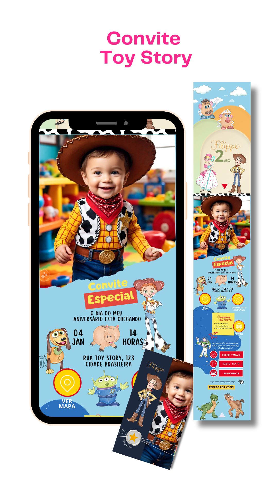 Convite Tela Estendida